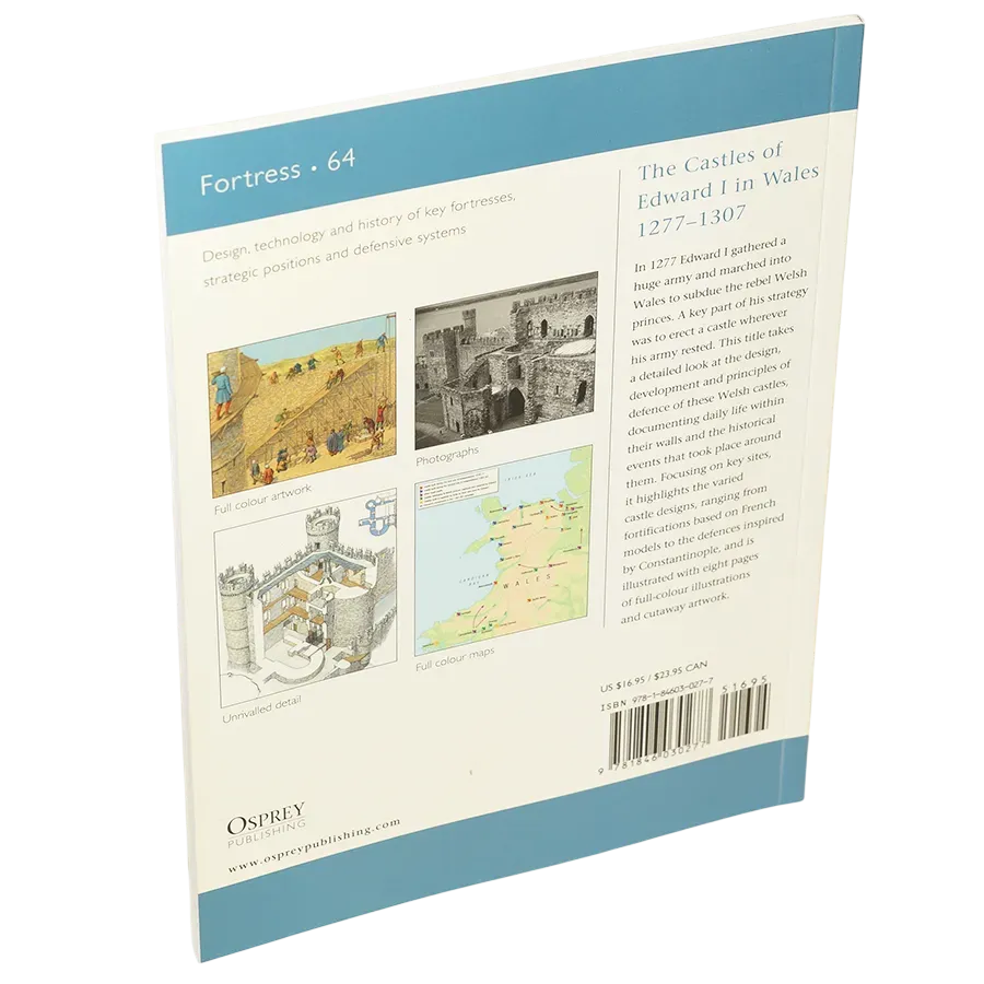 The Castles of Edward I in Wales 1277–1307 (engelsk text)