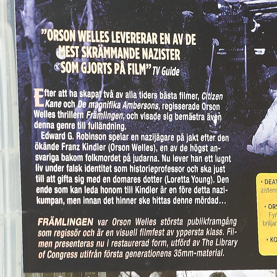 Främlingen. Speltid: 90 min