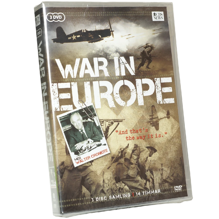 War in Europe. 3 skivor. Speltid: över 14 timmar