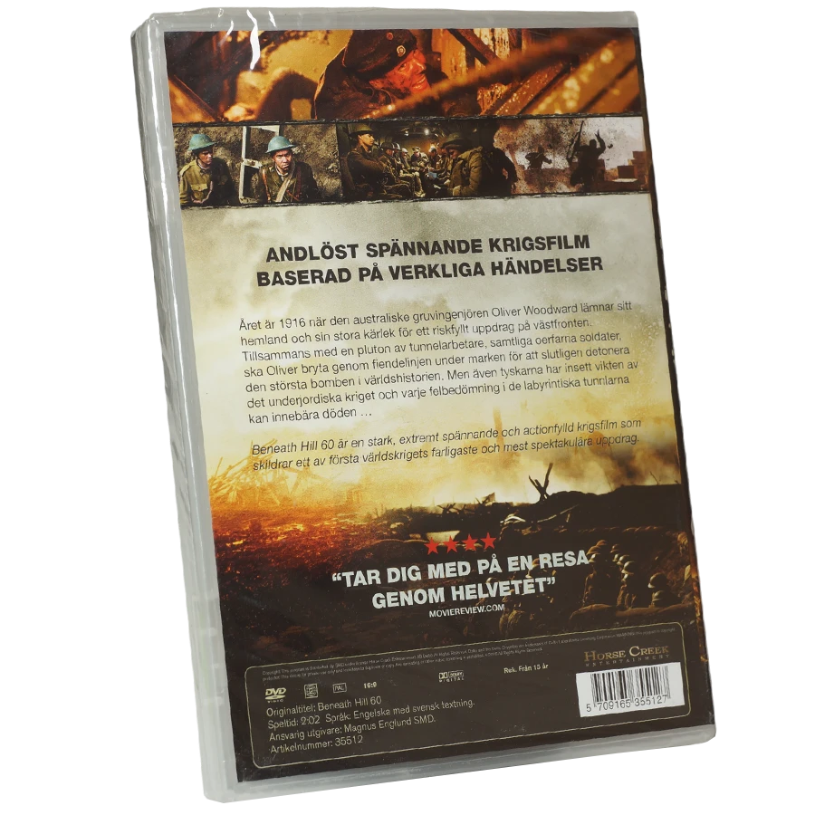 Beneath Hill 60 - slaget om Messines 1917. Speltid: 122 min