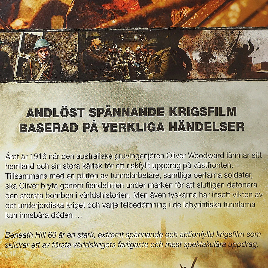 Beneath Hill 60 - slaget om Messines 1917. Speltid: 122 min