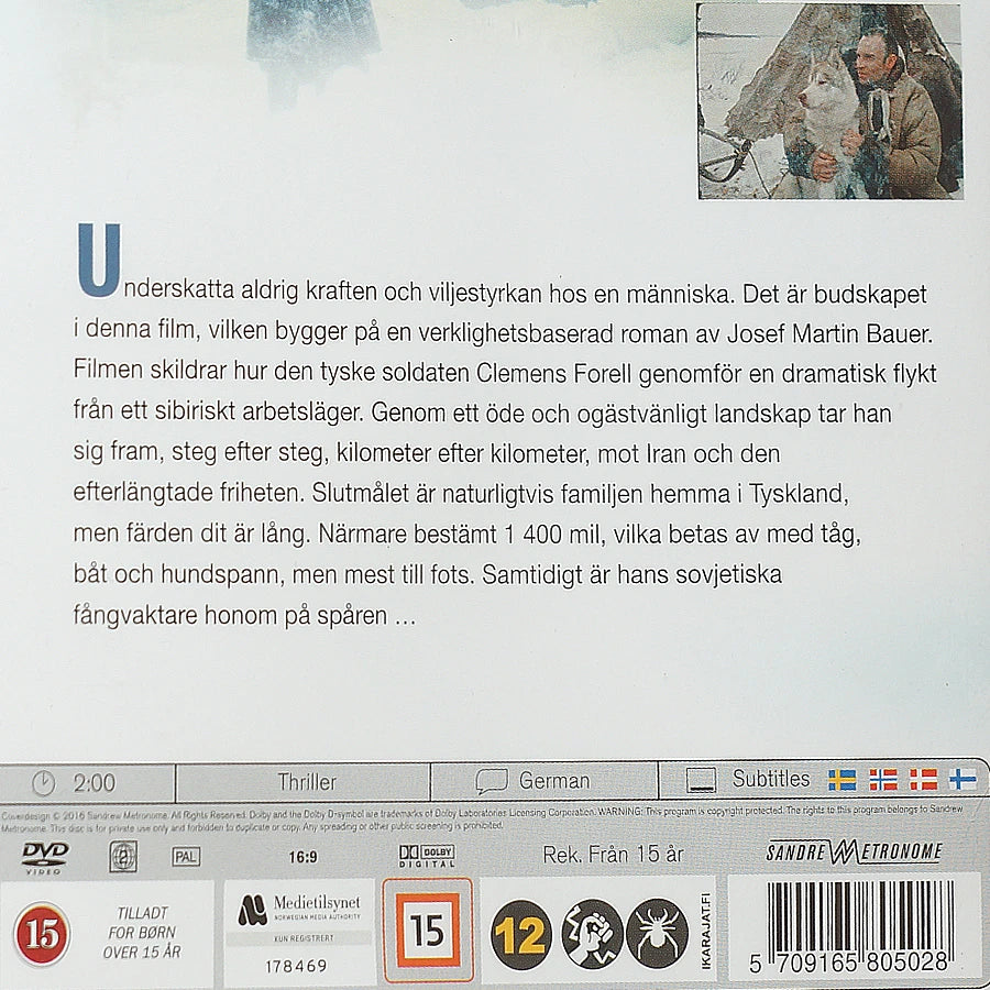 Flykten från Gulag - ett tyskt soldatöde. Speltid: 120 min
