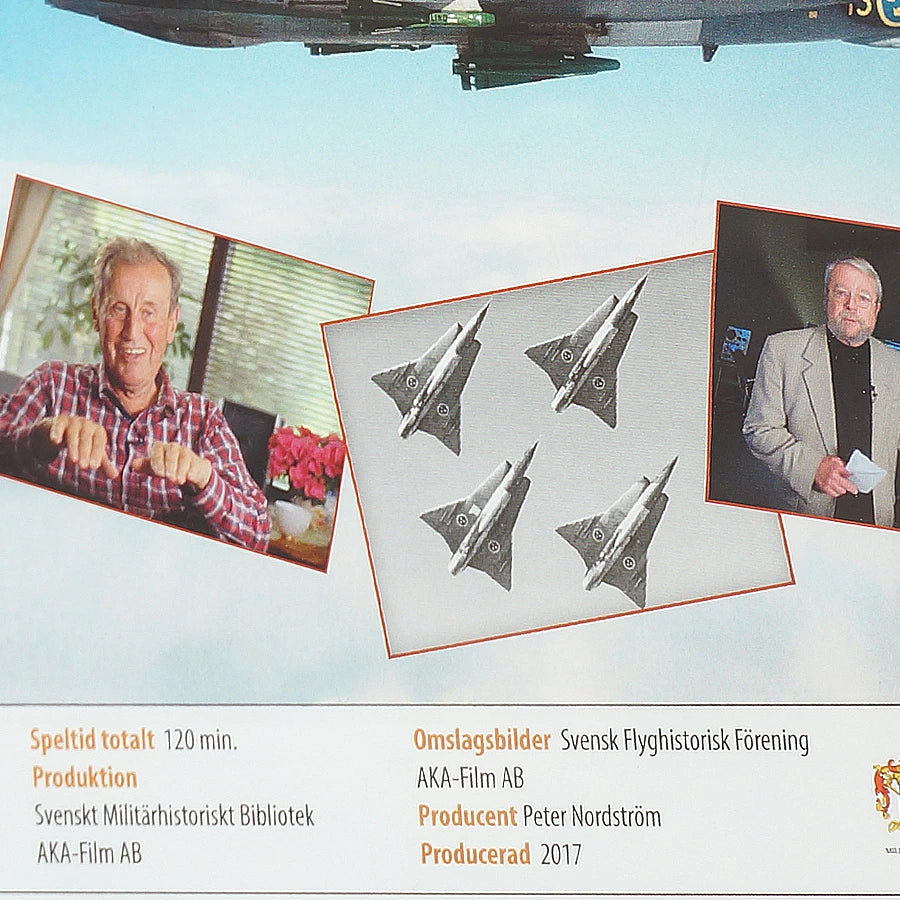 Saab 35 Draken. Speltid: 120 min