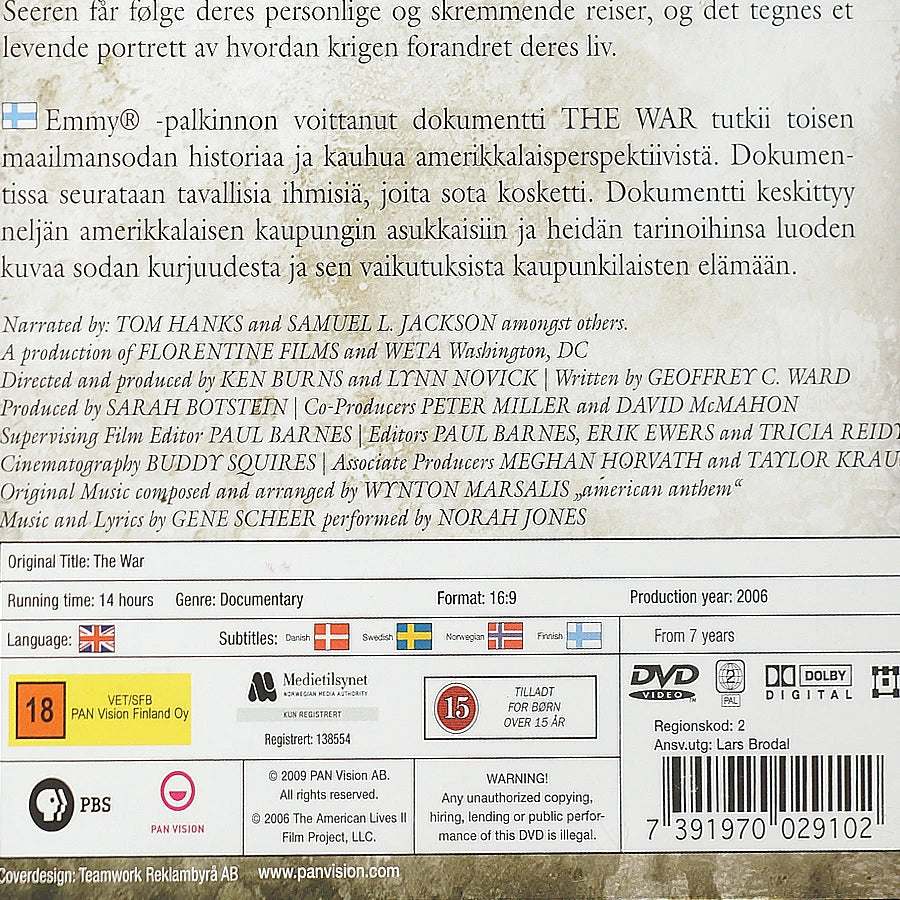 The War. Speltid: 14 timmar