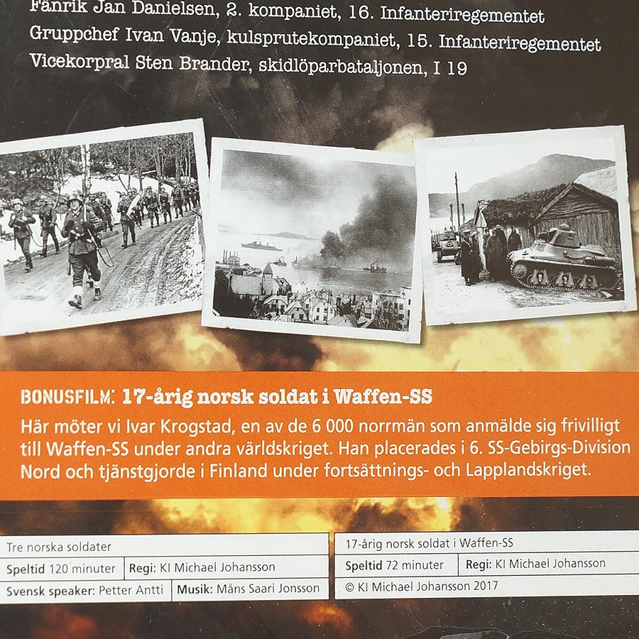Jag stred i Narvik. Speltid: 120+72 min