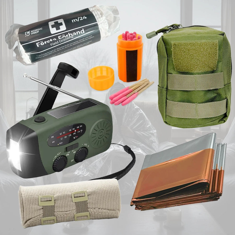 Krislåda för hemberedskap - anpassa efter dina behov