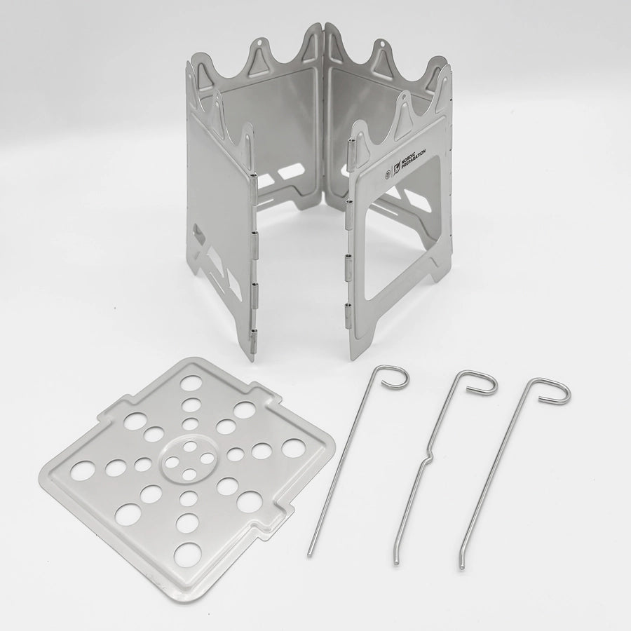 Stålvedkök M med gångjärn