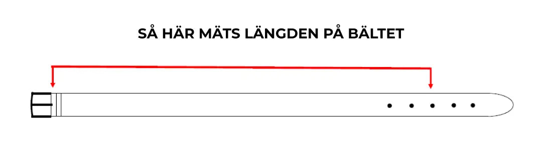 Bälte Vildmannen strl M - 95 cm