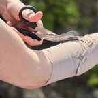 Traumasax 19 cm (svart)