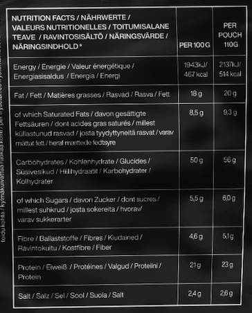 Tactical Foodpack Chicken and Noodles