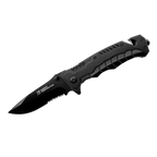 Fällkniv T9 med fönsterkross och bältesskärare