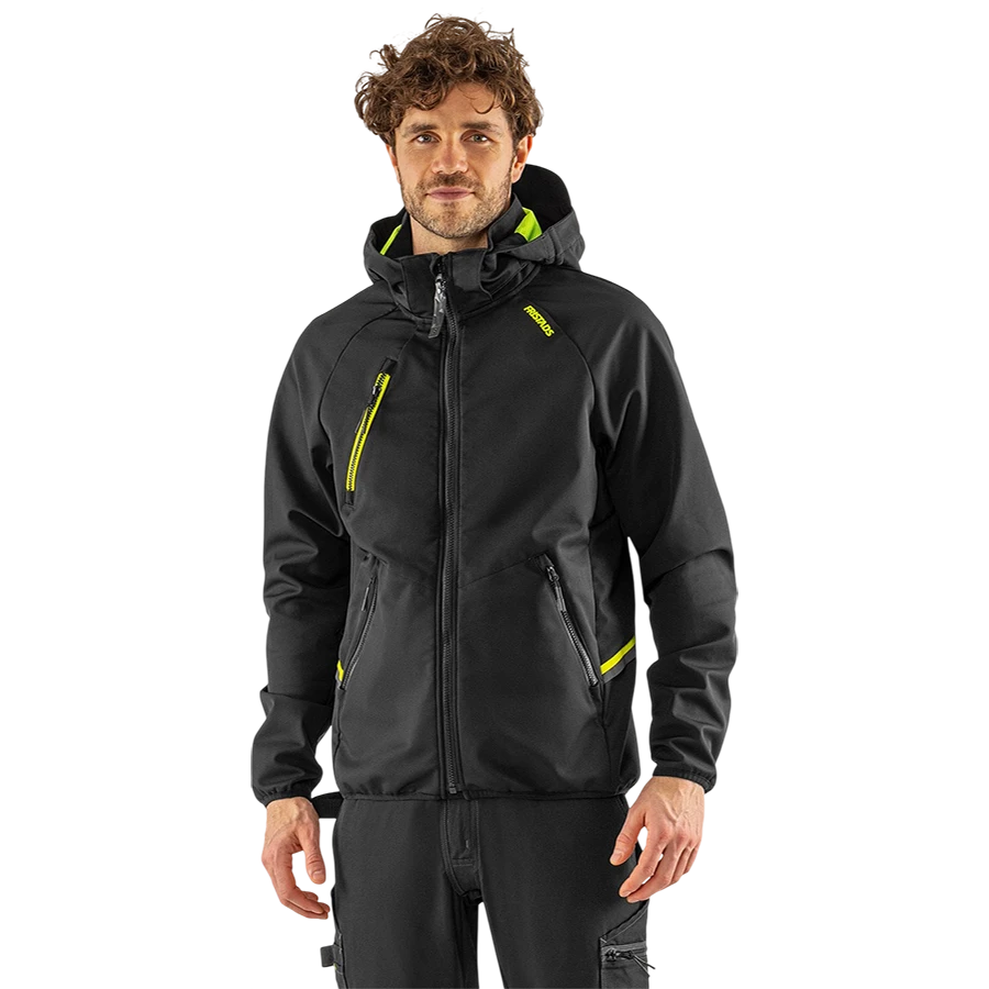 Fristads Acode softshell-jacka med huva 1414 SHI Artikelnummer 124149-996