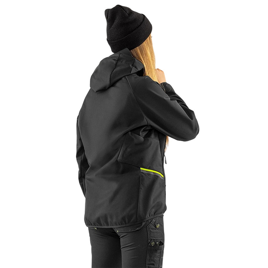 Fristads Funktionell softshell-jacka med huva 4872 GBF, dam Artikelnummer 301667-940