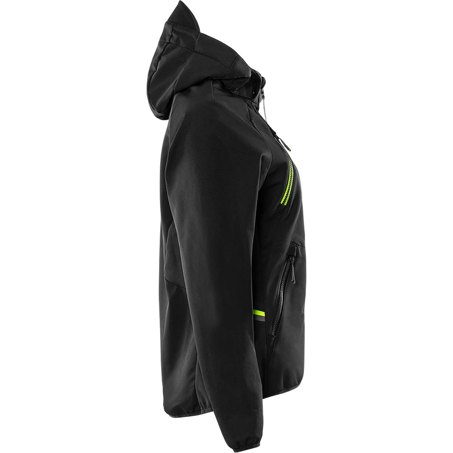 Fristads Funktionell softshell-jacka med huva 4872 GBF, dam Artikelnummer 301667-940
