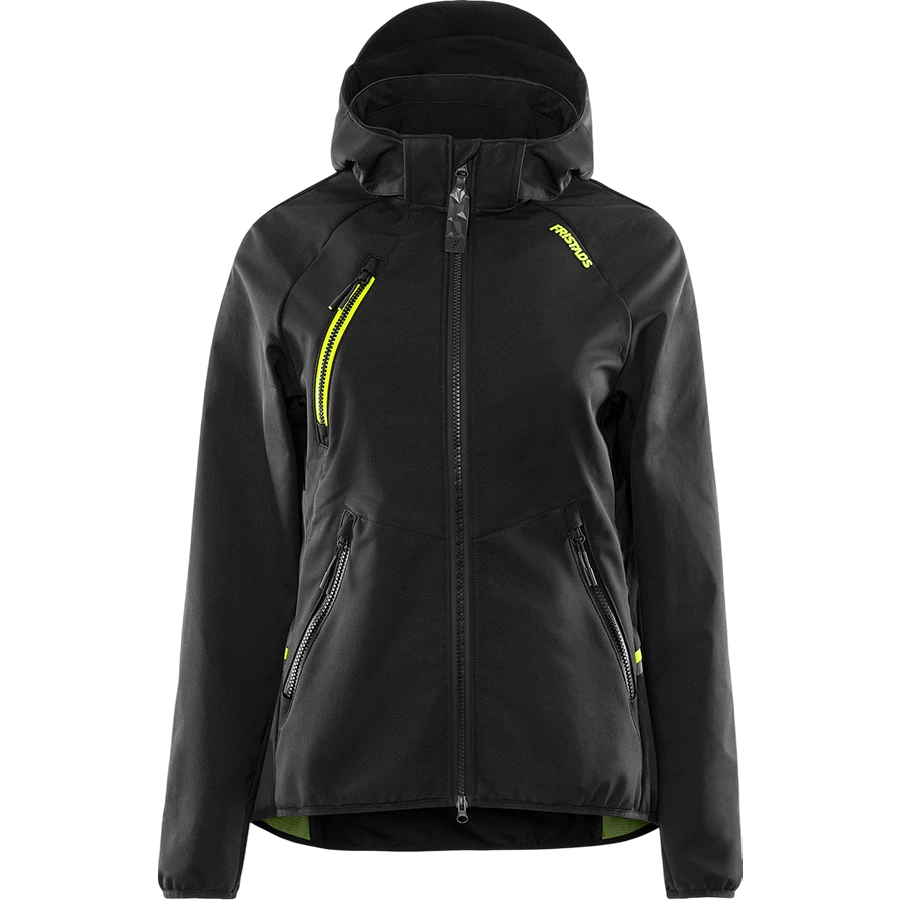 Fristads Funktionell softshell-jacka med huva 4872 GBF, dam Artikelnummer 301667-940