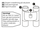 Kompaktkikare armé 8x25