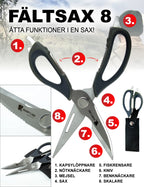 Fältsax 8 SKARPT LÄGE