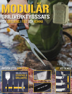 Modulär grillverktygssats
