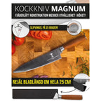 Magnum stainless steel chef's knife - Edge of Belgravia