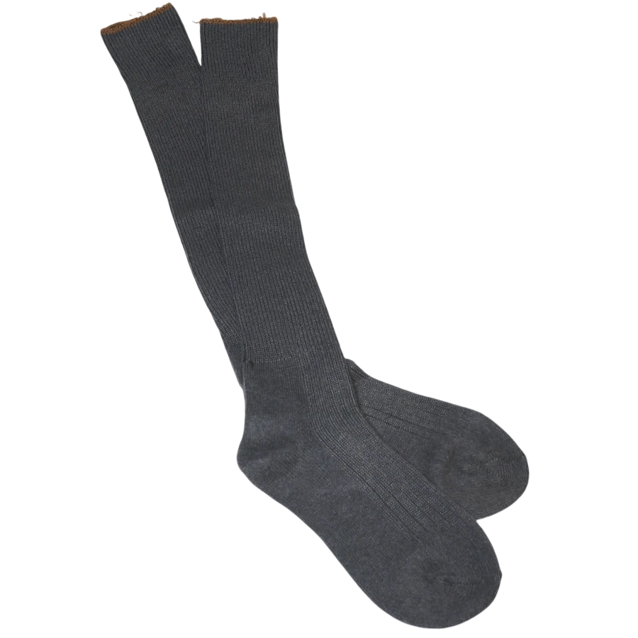 Knästrumpor stålgrå 3-pack 45-46