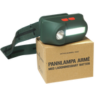 Pannlampa Armé med laddningsbart batteri