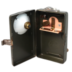 Fältficklampa armé, original. Begagnad samt ej funktionstestad