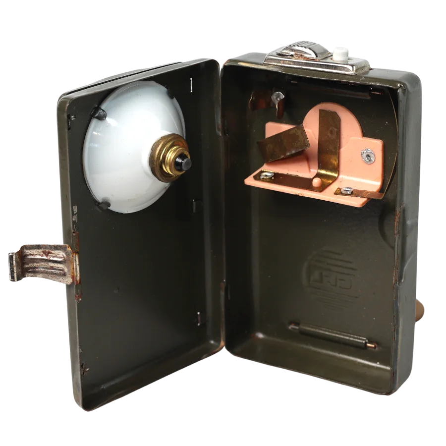 Fältficklampa armé, original. Begagnad samt ej funktionstestad