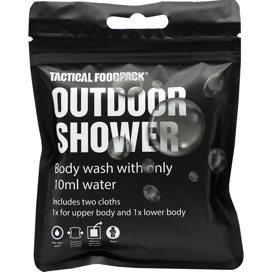 Tactical Foodpack Outdoor Shower