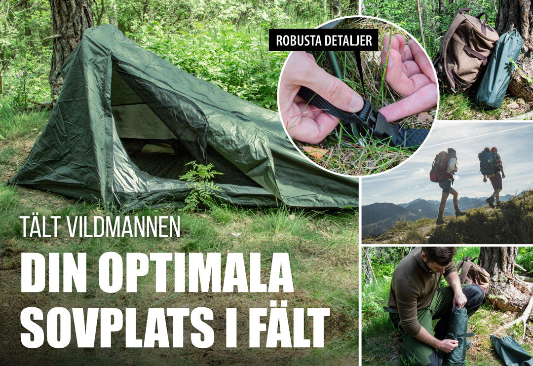 Tält vildmannen