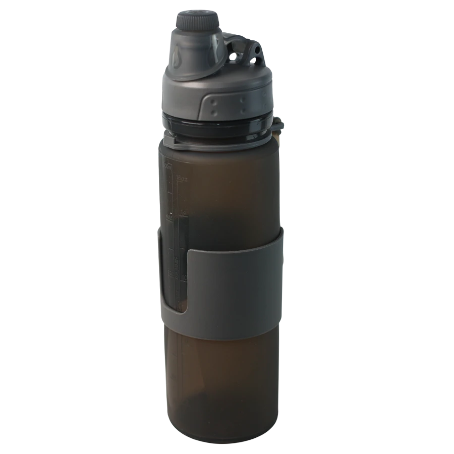 Silicone water bottle 0.5L